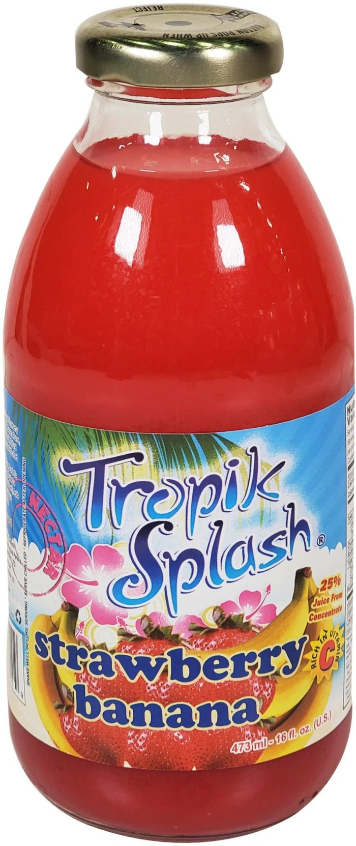 Tropik Splash Strawberry Banana Nectar 473ML